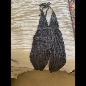 Backless Halter Jumpsuit